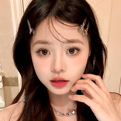 Hair Styling Clips - Ladies Hair Clip Set with Metal Sectioning Barrettes | Fashion Silver Hairdressing Accessories - ZOOMNSTORE