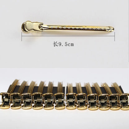 Hairdressing Sectioning Clips - Stainless Steel Hair Clip Clamps for Styling - ZOOMNSTORE
