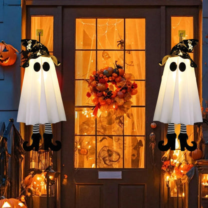 Halloween LED Witch Ghost Decorations - Light Up Scary Ornaments for Indoor Outdoor Party - ZOOMNSTORE
