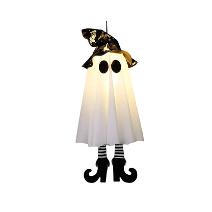 Halloween LED Witch Ghost Decorations - Light Up Scary Ornaments for Indoor Outdoor Party - ZOOMNSTORE