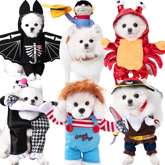 Halloween Pet Dagger Costume - Funny Dog Cat Dress Up Outfit - ZOOMNSTORE