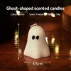 Soy Wax Ghost Candles - Handmade Aromatherapy Halloween Decor - ZOOMNSTORE