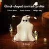 Soy Wax Ghost Candles - Handmade Aromatherapy Halloween Decor - ZOOMNSTORE