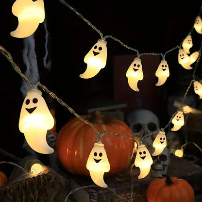 Battery Powered Halloween String Lights - Indoor Outdoor Party Decor - ZOOMNSTORE
