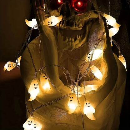 Battery Powered Halloween String Lights - Indoor Outdoor Party Decor - ZOOMNSTORE