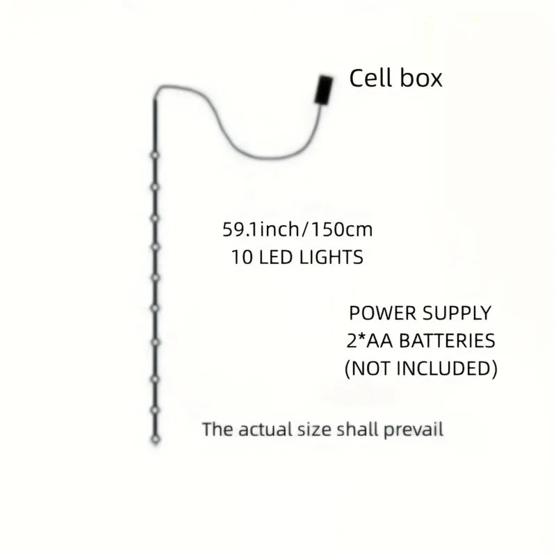 Battery Powered Halloween String Lights - Indoor Outdoor Party Decor - ZOOMNSTORE