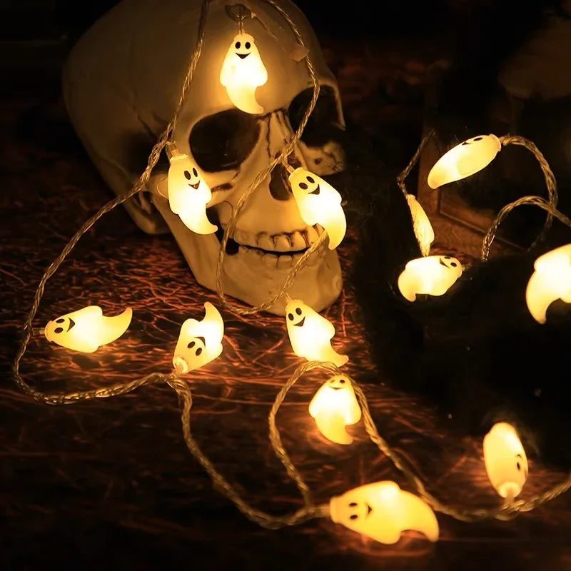 Battery Powered Halloween String Lights - Indoor Outdoor Party Decor - ZOOMNSTORE
