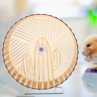 Hamster Exercise Wheel - Silent Small Pet Wheel Toy for Hedgehogs & Gerbils - ZOOMNSTORE