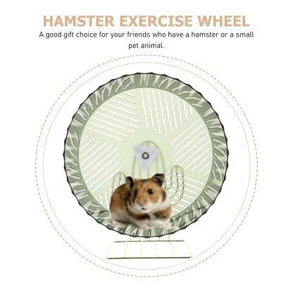 Hamster Exercise Wheel - Silent Small Pet Wheel Toy for Hedgehogs & Gerbils - ZOOMNSTORE