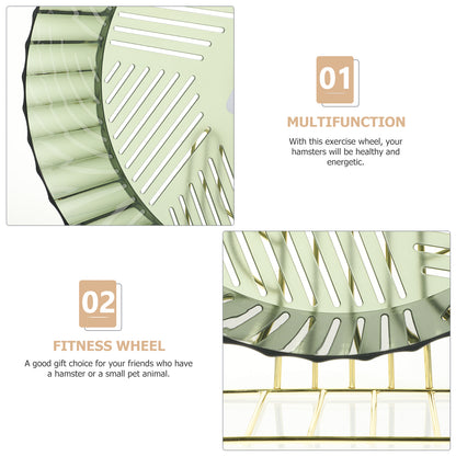 Hamster Exercise Wheel - Silent Small Pet Wheel Toy for Hedgehogs & Gerbils - ZOOMNSTORE
