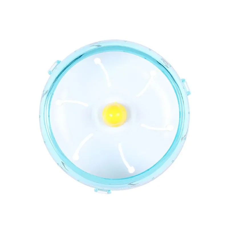 Hamster Runner Wheel - Silent Running Wheel 21cm Golden Wire Exercise Gear - ZOOMNSTORE