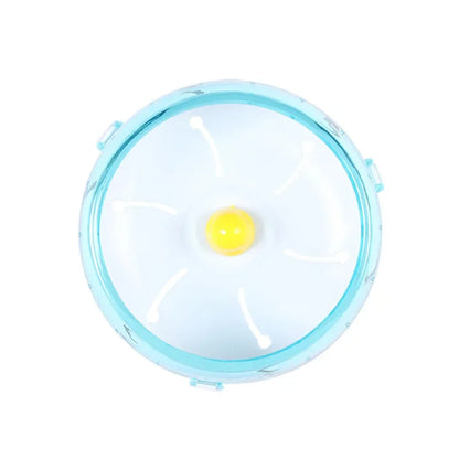 Hamster Runner Wheel - Silent Running Wheel 21cm Golden Wire Exercise Gear - ZOOMNSTORE