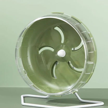 Hamster Running Wheel – Silent Non-Slip Cage Exercise Toy for Small Pets - ZOOMNSTORE