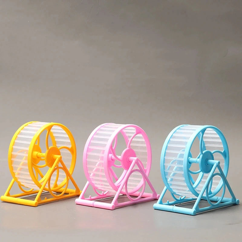 Hamster Running Wheel - Ultra Quiet Anti Jamming Small Animal Exercise Toy - ZOOMNSTORE