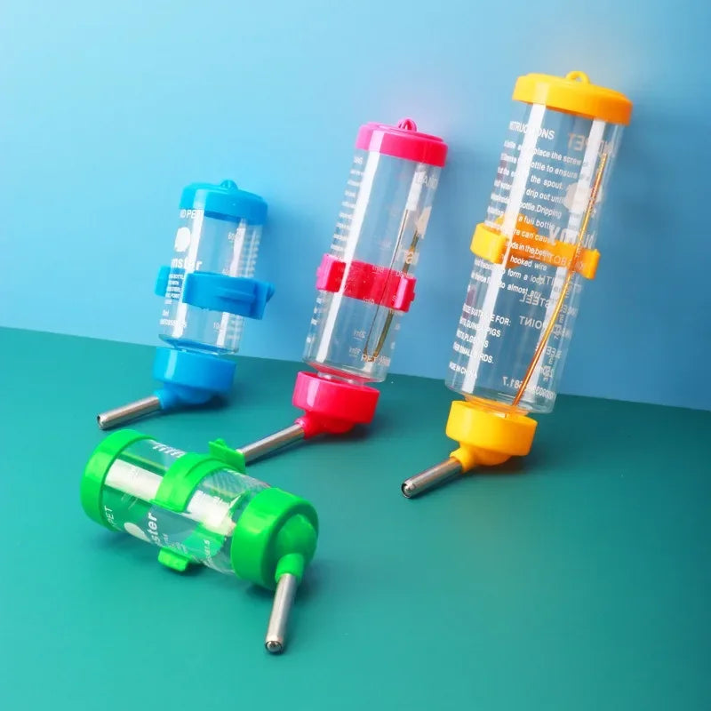 Hamster Water Bottle - Small Animal Feeder & Pet Hydration Device 80/125/250ml - ZOOMNSTORE