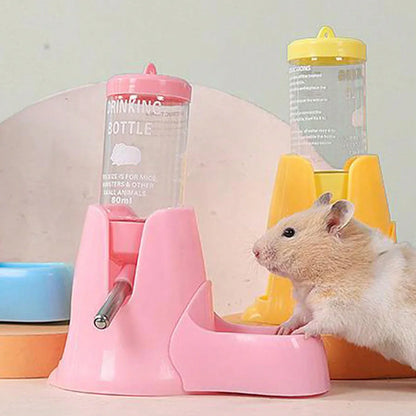 Hamster Water Feeder - 3-in-1 Plastic Pet Hamster Supplies Automatic Feeder Ball - ZOOMNSTORE