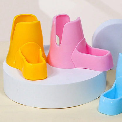 Hamster Water Feeder - 3-in-1 Plastic Pet Hamster Supplies Automatic Feeder Ball - ZOOMNSTORE