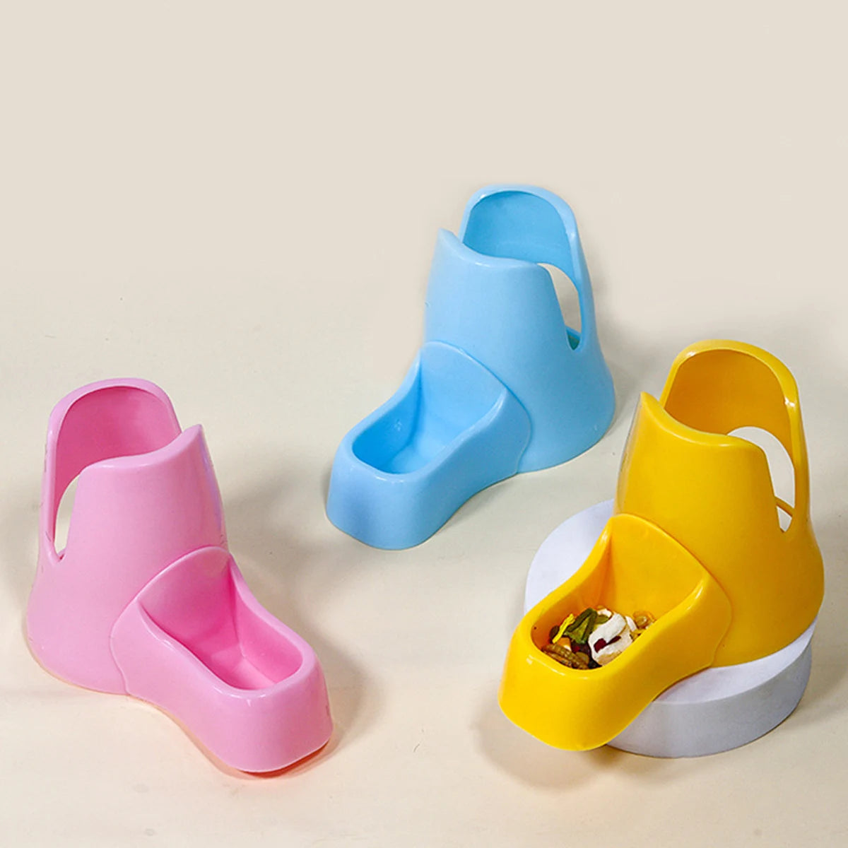 Hamster Water Feeder - 3-in-1 Plastic Pet Hamster Supplies Automatic Feeder Ball - ZOOMNSTORE