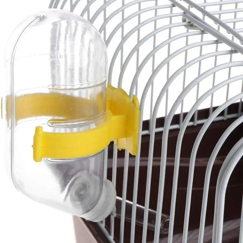 Hamster Wire Cage - Portable Pet Carrier with Running Roller Wheel & Feeding Bowl - ZOOMNSTORE