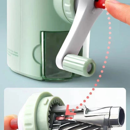 Adjustable Thickness Hand Cranked Pencil Sharpener for Students and Children Automatic Lead Drawing Color Lead Special Sharpenin - ZOOMNSTORE