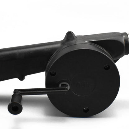 Hand-Cranked Air Blower - Portable BBQ Grill Fan With Metal Air Outlet - ZOOMNSTORE