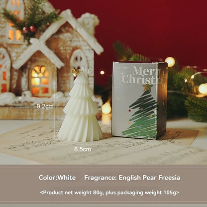 Handcrafted Christmas Tree Scented Candles - Festive Holiday Decor  Perfect Gift for Xmas Lovers - ZOOMNSTORE