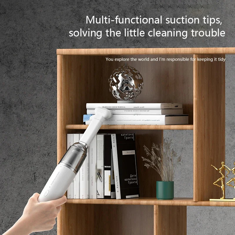 Handheld Car Vacuum - Powerful Suction Mini Car Vacuum Cleaner | Rechargeable Cordless - ZOOMNSTORE