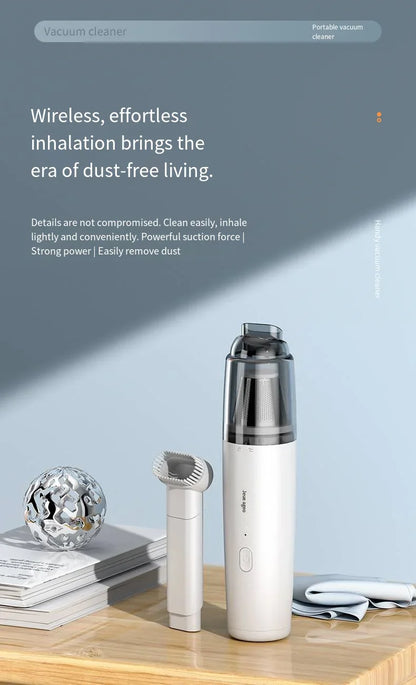 Handheld Car Vacuum - Powerful Suction Mini Car Vacuum Cleaner | Rechargeable Cordless - ZOOMNSTORE