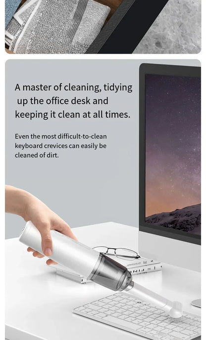 Handheld Car Vacuum - Powerful Suction Mini Car Vacuum Cleaner | Rechargeable Cordless - ZOOMNSTORE