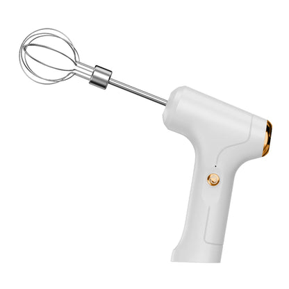 Handheld Electric Mixer – USB Rechargeable Mini Electric Whisk with One-Touch Speed Control - ZOOMNSTORE