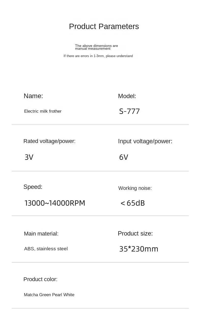 Handheld Milk Frother - Electric Battery Powered Foam Maker With Stand - ZOOMNSTORE