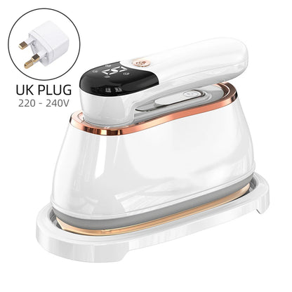 Handheld Steam Iron - Portable Steam Iron With Large Water Tank & Folding Handle - ZOOMNSTORE