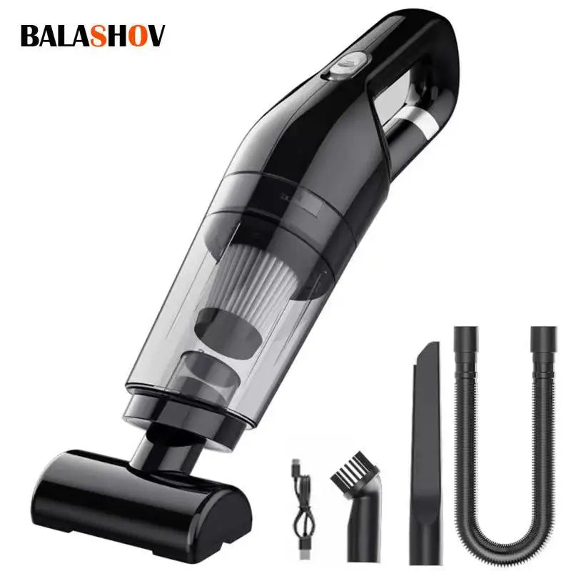 Handheld Home Vacuum Cleaner Rechargeable Portable Vacuum Cleaner Car Home Dual Purpose Wireless Dust Catcher Pet Hair 10000PA - ZOOMNSTORE