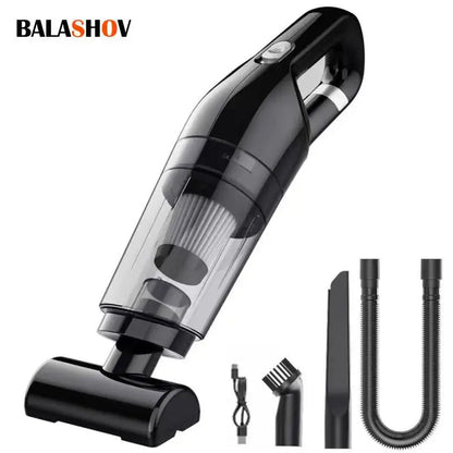 Handheld Home Vacuum Cleaner Rechargeable Portable Vacuum Cleaner Car Home Dual Purpose Wireless Dust Catcher Pet Hair 10000PA - ZOOMNSTORE