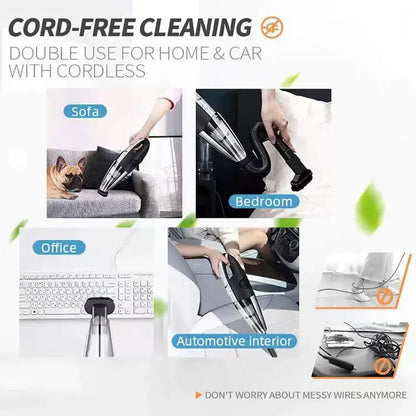 2025 New Handheld Vacuum Cleaner Multi-Function Integrated Machine Home Car Portable Wireless High Suction Gift - ZOOMNSTORE