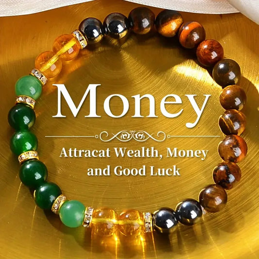 Handmade 8mm Multi-Color Beaded Bracelet - Perfect Gift for Festivals and Anniversaries - ZOOMNSTORE