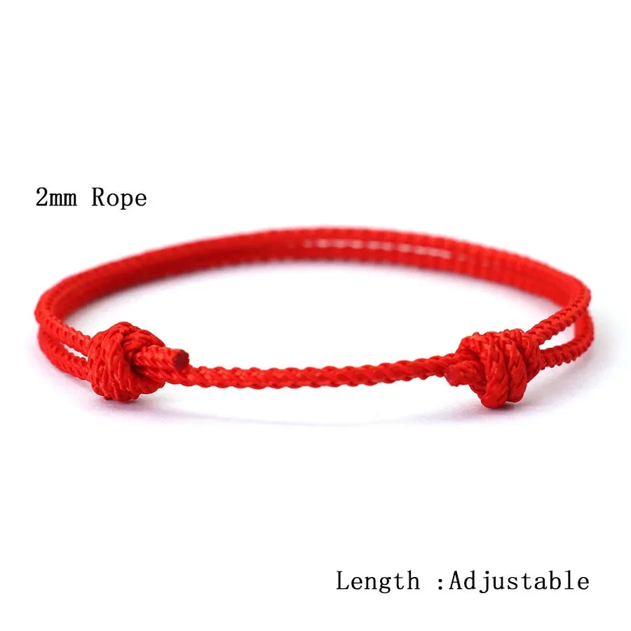 Handmade Adjustable Rope Bracelet for Men - Anniversary Gift for Boyfriend or Husband - ZOOMNSTORE
