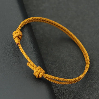 Handmade Adjustable Rope Bracelet for Men - Anniversary Gift for Boyfriend or Husband - ZOOMNSTORE