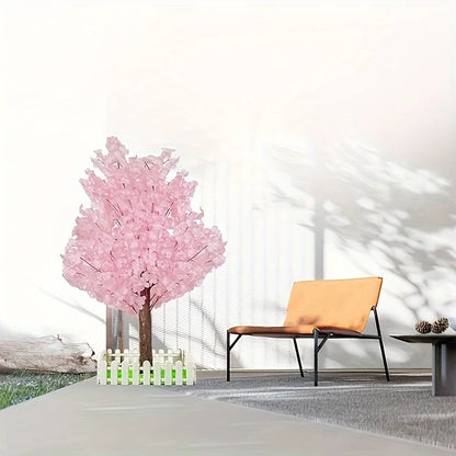 Handmade Pink Cherry Blossom Tree - Artificial IndoorOutdoor Decor for Weddings and Parties - ZOOMNSTORE