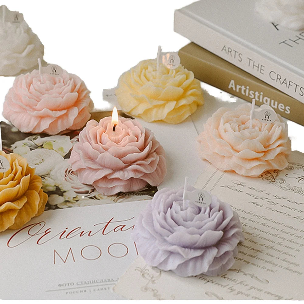 Personalized Handmade Scented Candles - Valentines Day Easter Mothers Day Décor - ZOOMNSTORE