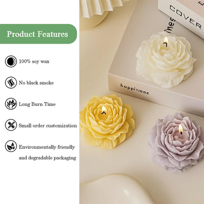 Personalized Handmade Scented Candles - Valentines Day Easter Mothers Day Décor - ZOOMNSTORE