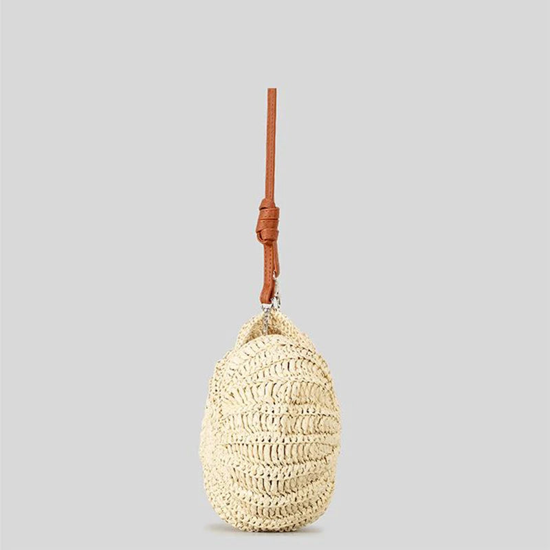 Handmade Seaside Messenger Bag - Womens Crossbody Bag with Conch Shell and Pearls - ZOOMNSTORE