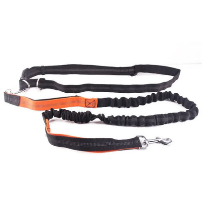 Hands-Free Dog Leash - Adjustable Waist Belt  Chest Strap for Walking Running Jogging - ZOOMNSTORE