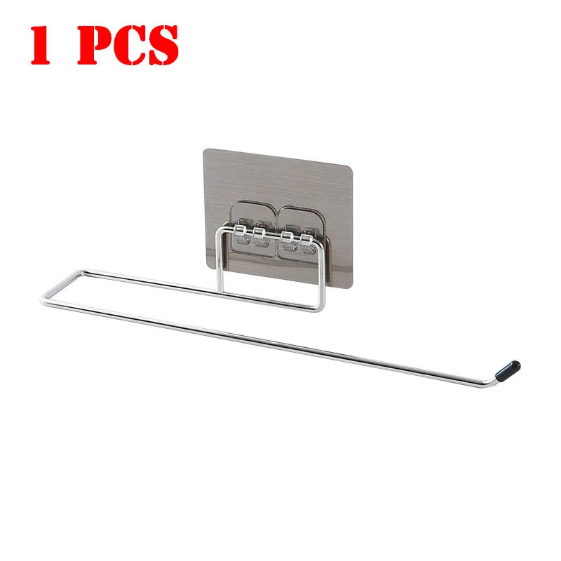 Hanging Toilet Paper Holder  Towel Rack - Bathroom Storage Stand - ZOOMNSTORE