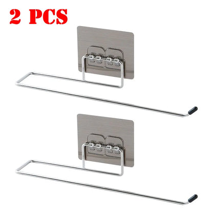 Hanging Toilet Paper Holder  Towel Rack - Bathroom Storage Stand - ZOOMNSTORE