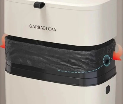 Hanging Trash Can - Stylish Kitchen  Bathroom Waste Bin with Flip Cover - ZOOMNSTORE