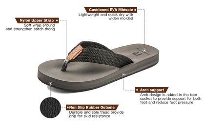 Big size 49 50 Men Flip Flops Summer Massage Slippers NEW Casual Slides Men Non-Slip Beach Indoor Slippers Men сланцы мужские