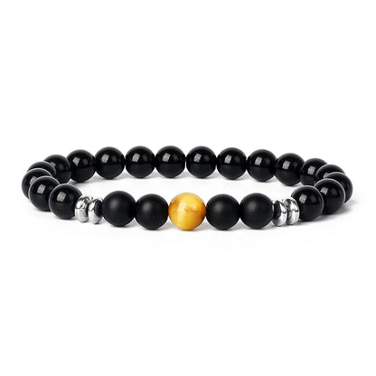 Hematite Magnetic Bracelet Man Weight Loss Bracelet Natural Stone Magnetic Bracelet Slimming Woman Health Care Therapy Jewelry
