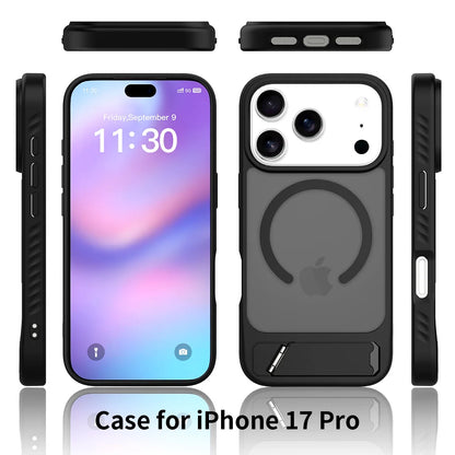 Fengshang Magnetic Stand Case for iPhone 17 Pro - Invisible Protective Cover - ZOOMNSTORE