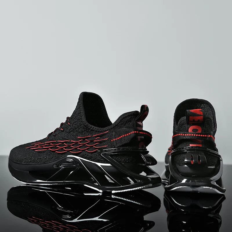 Men Casual Sneakers - Breathable Mesh Shoes With Durable TPU Outsole & Lightweight Design